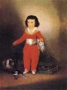 Francisco Jose de Goya Don Manuel Osorio Manrique oil painting artist